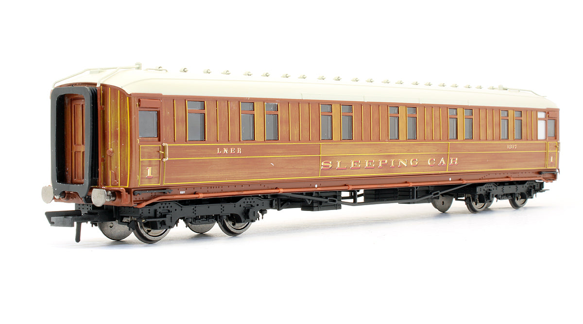 Pre-Owned R4174B LNER 61ft 6in Corridor 1st Class Sleeper Coach '1317'