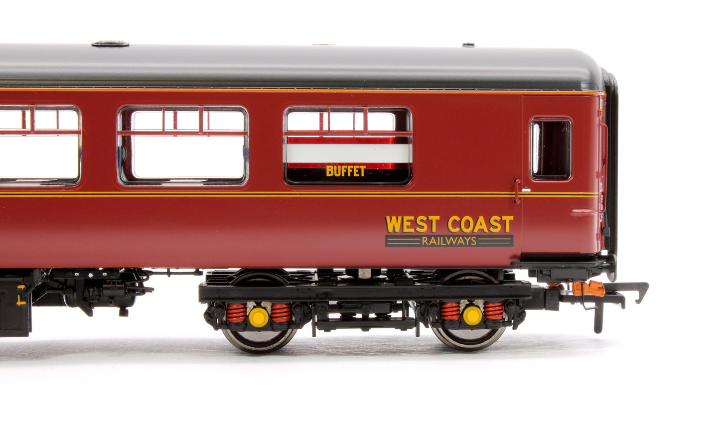 Pre-Owned Mark 2C MK2C TSO(T) West Coast Railways Maroon No.6528