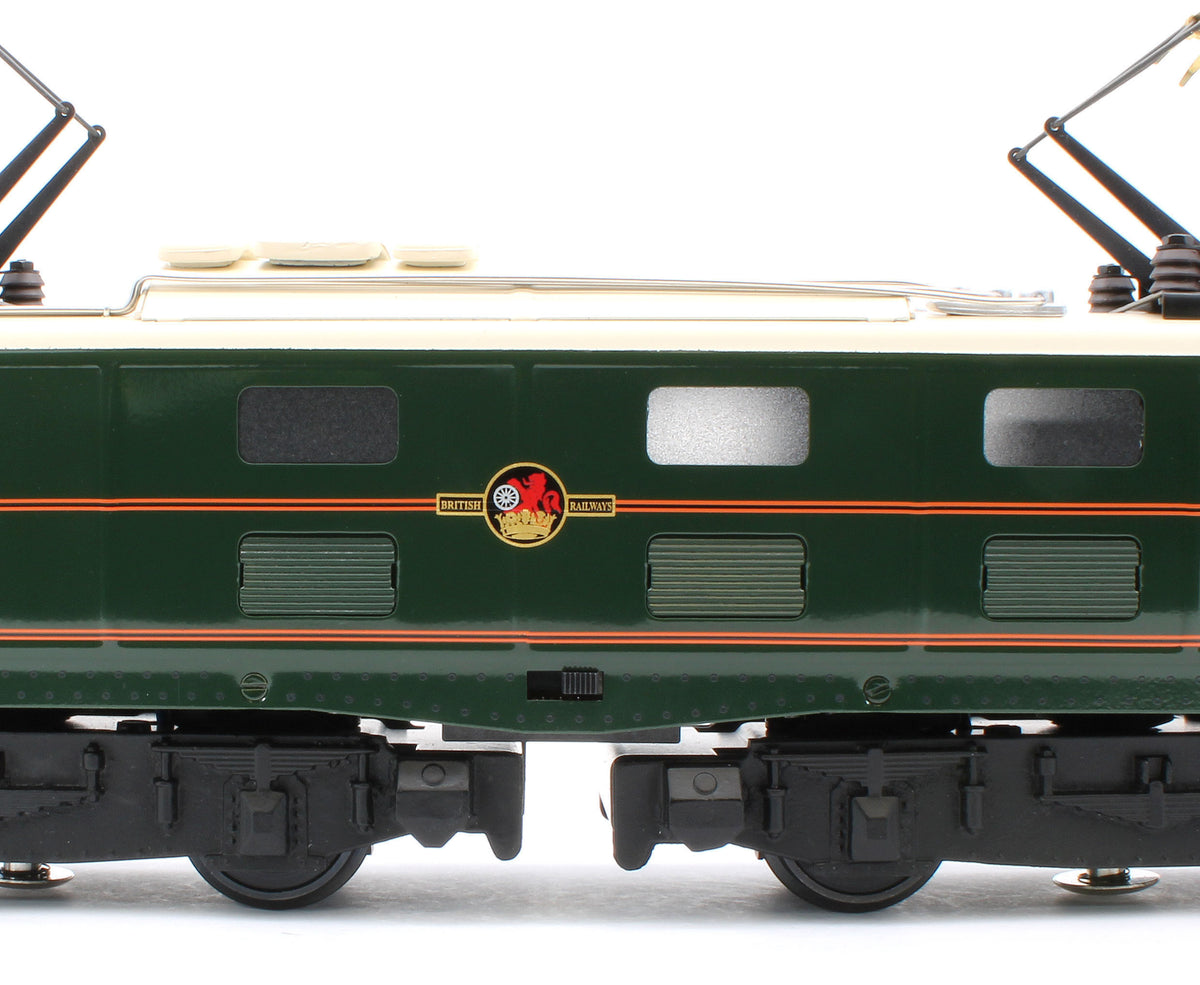 E/49-GS3 "EM1" 26030 & 26012 BR Class 76 Lined Gloss Green with Small Yellow Ends Electric Locomotives Wooden Box Presentation Set - Set 3