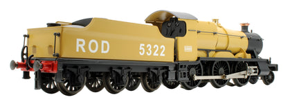 Pre-Owned E37G Mustard ROD Khaki Churchward Mogul '5322' Steam Locomotive