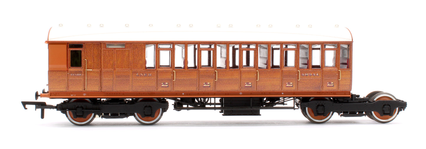 Quad Art Set No. 74B LNER Teak 4 Coach Pack