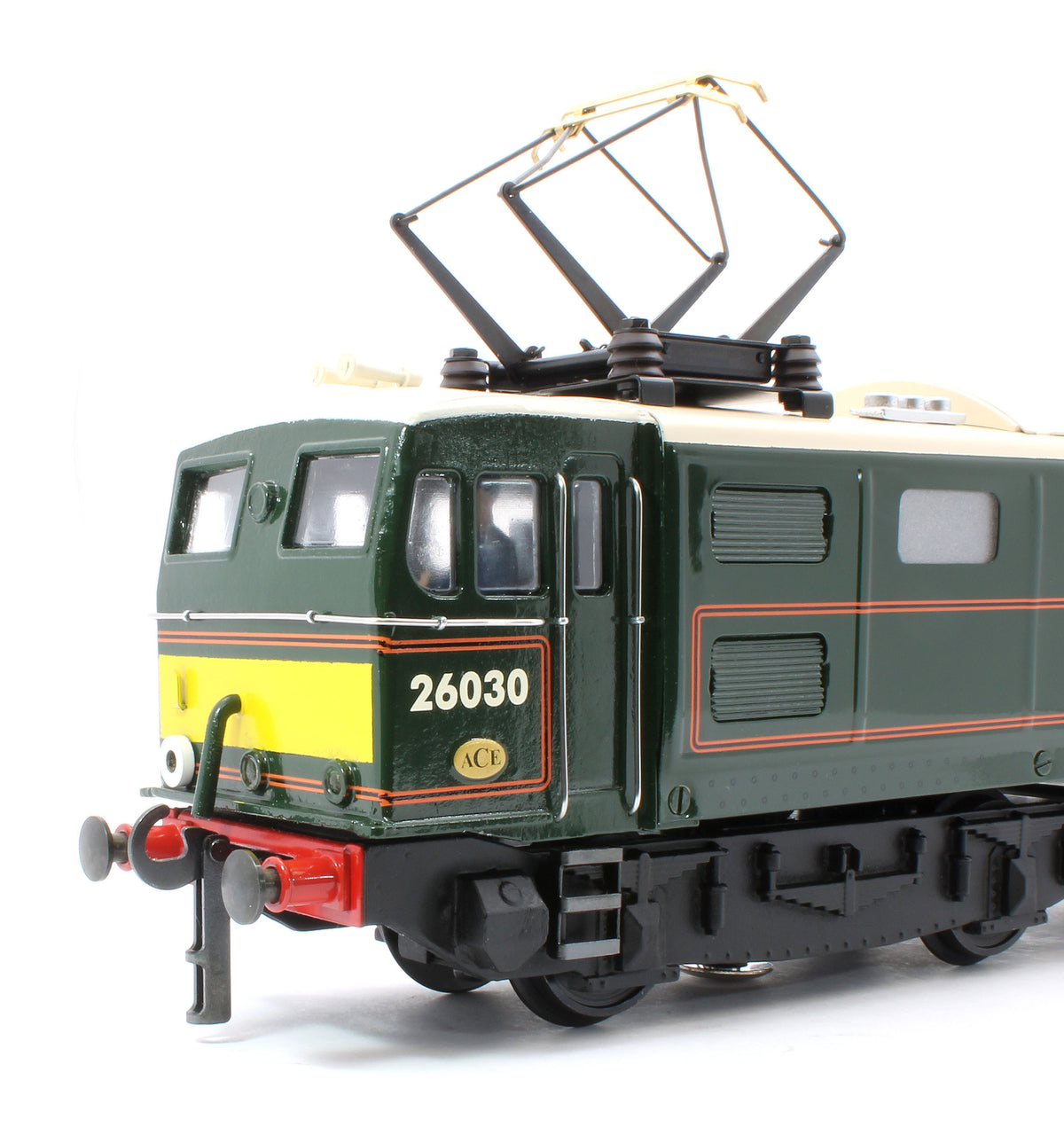 E/49-GS3 "EM1" 26030 & 26012 BR Class 76 Lined Gloss Green with Small Yellow Ends Electric Locomotives Wooden Box Presentation Set - Set 3