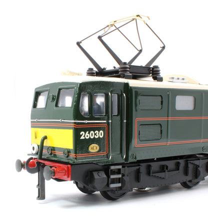 E/49-GS3 "EM1" 26030 & 26012 BR Class 76 Lined Gloss Green with Small Yellow Ends Electric Locomotives Wooden Box Presentation Set - Set 3