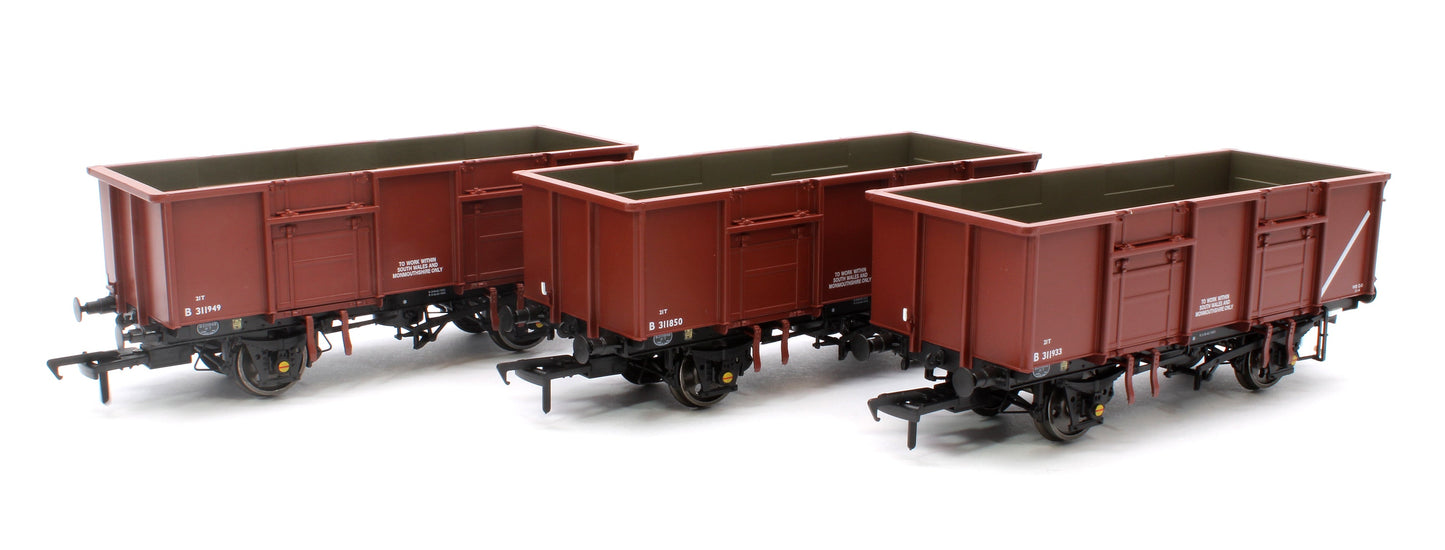 Pre-Owned BR 21T MDV Mineral Wagon Pre-TOPS Bauxite - Pack F