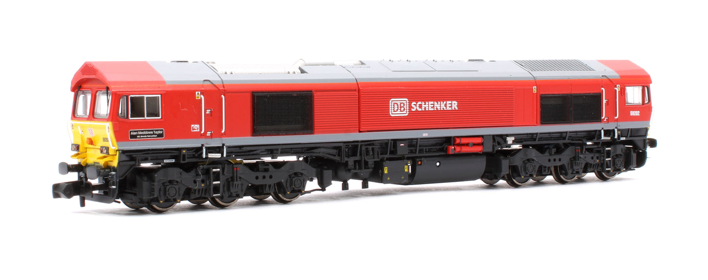 Class 59 59202 DB livery Alan Meddows Taylor Diesel Locomotive