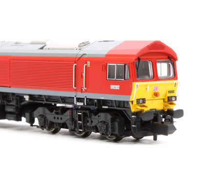 Class 59 59202 DB livery Alan Meddows Taylor Diesel Locomotive - DCC Sound