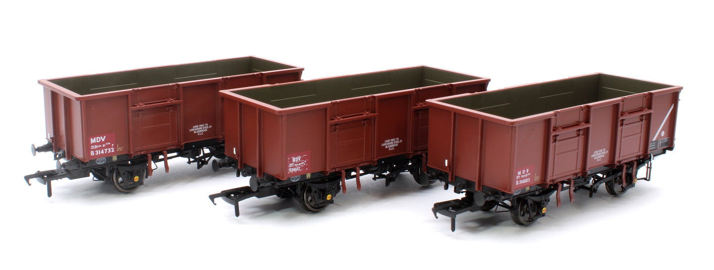 Pre-Owned BR 21T MDV Mineral Wagon TOPS Bauxite - Pack H