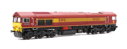 Class 59 59203 EWS livery Vale of Pickering Diesel Locomotive