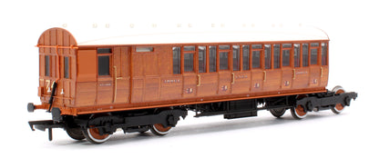 Quad Art Set No. 74A LNER Teak Preserved Set 4 Coach Pack