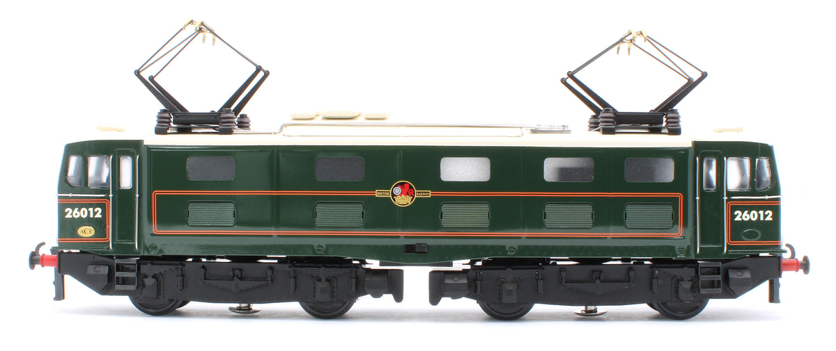 E/49-GS3 "EM1" 26030 & 26012 BR Class 76 Lined Gloss Green with Small Yellow Ends Electric Locomotives Wooden Box Presentation Set - Set 3