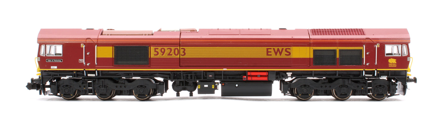 Class 59 59203 EWS livery Vale of Pickering Diesel Locomotive