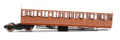 Quad Art Set No. 74A LNER Teak Preserved Set 4 Coach Pack