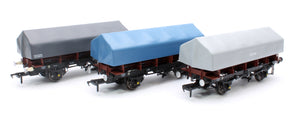 BR Coil A/SFW Steel Wagon TOPS Bauxite - Pack E