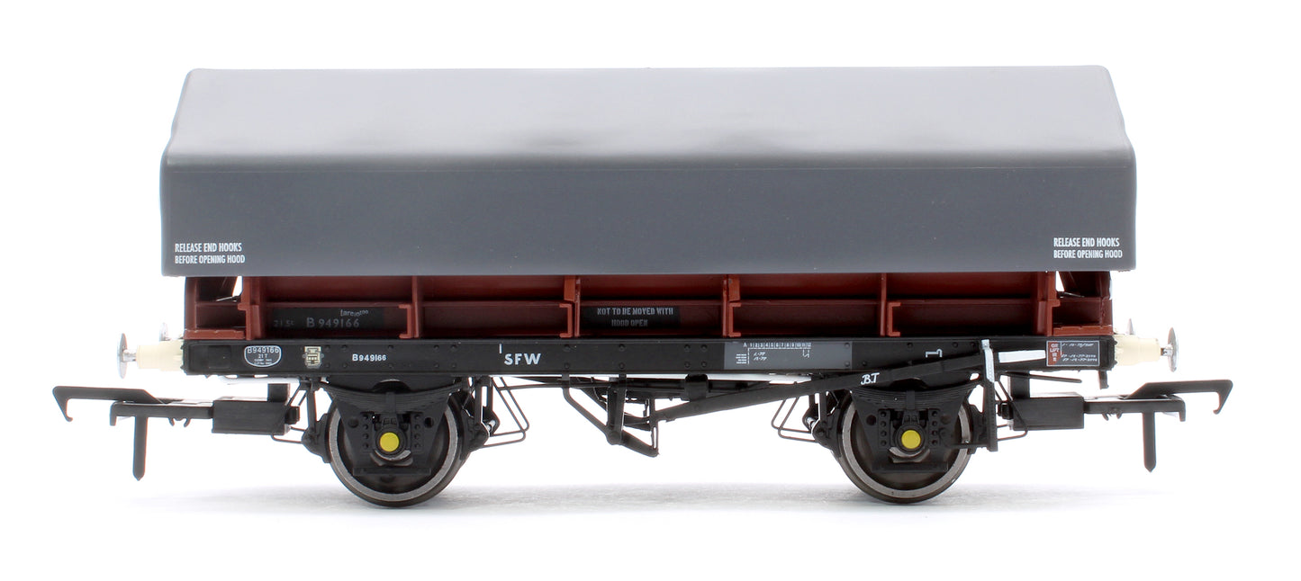 BR Coil A/SFW Steel Wagon TOPS Bauxite - Pack E