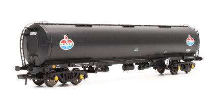 Pre-Owned 38-222 100 Ton TEA Bogie Tank Wagon Crude Oil 'Amoco' Black '85020'