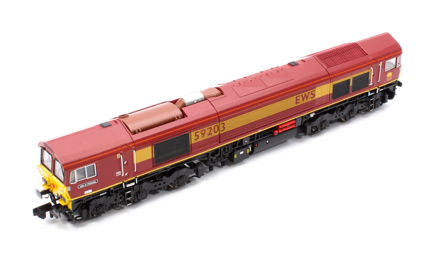 Class 59 59203 EWS livery Vale of Pickering Diesel Locomotive