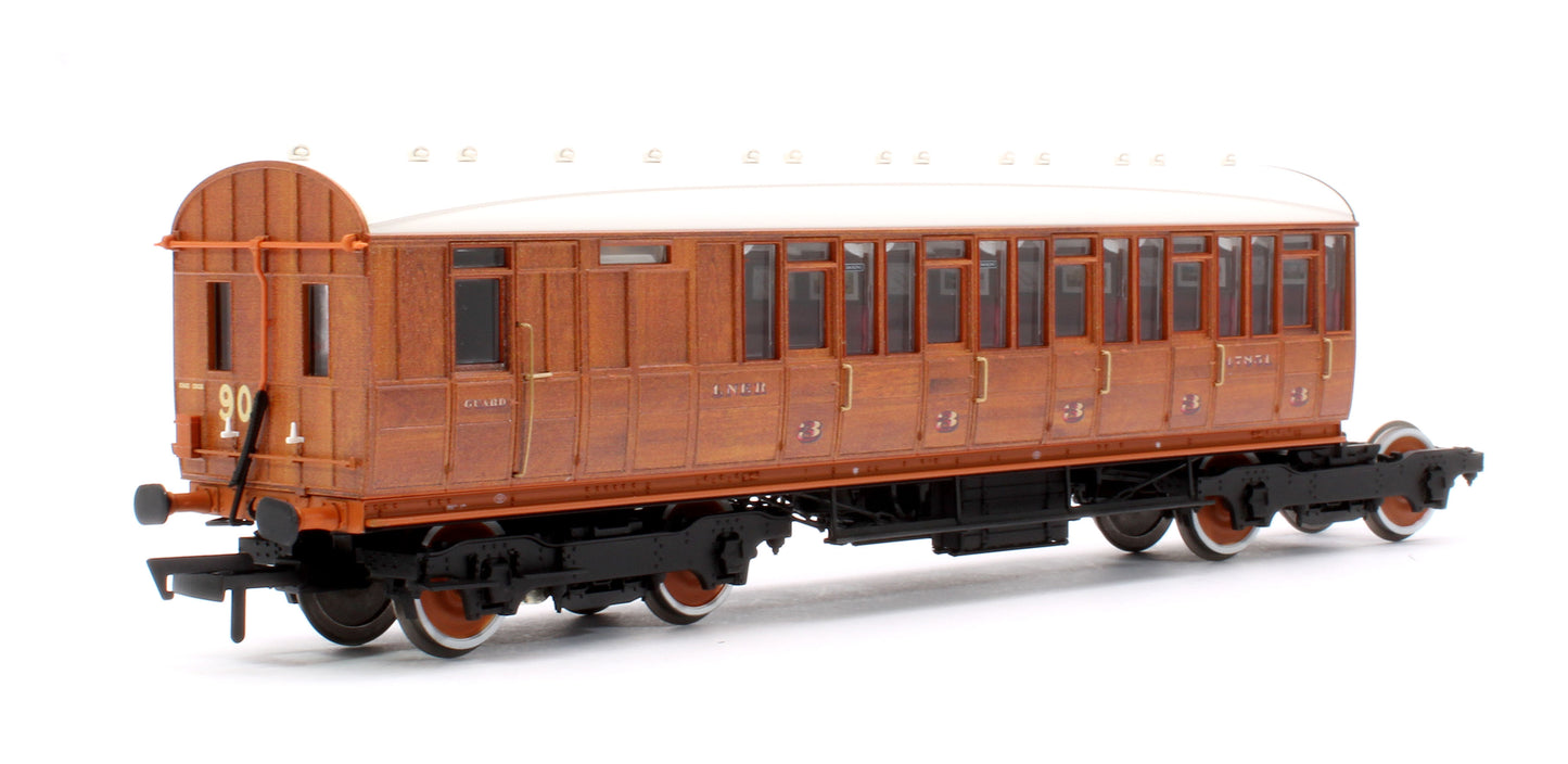 Quad Art Set No. 90A LNER Teak 4 Coach Pack