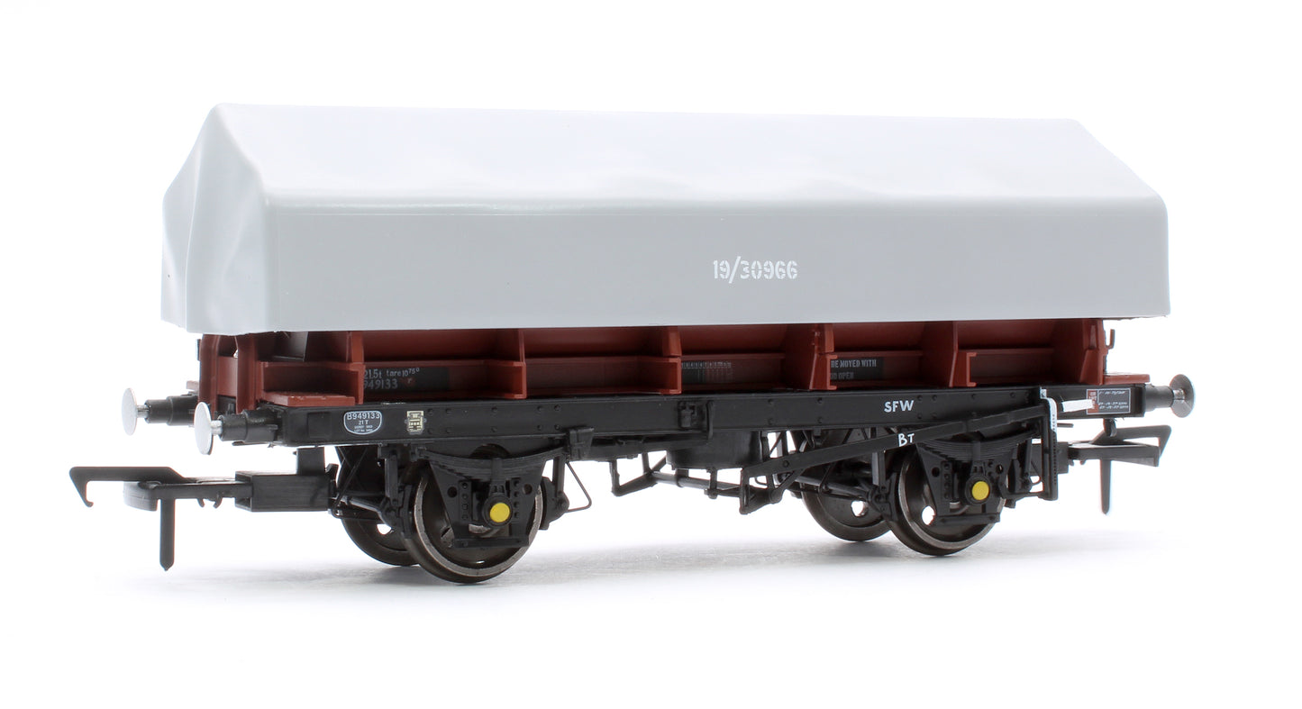 BR Coil A/SFW Steel Wagon TOPS Bauxite - Pack E