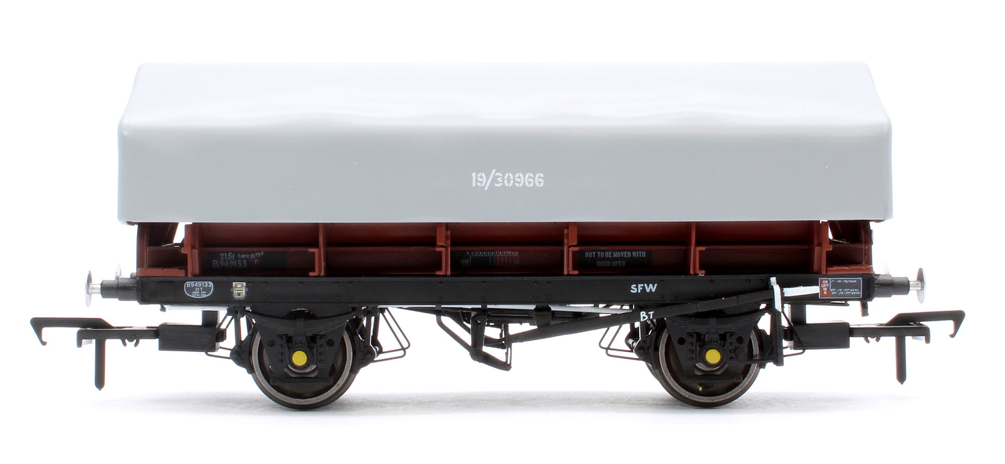 BR Coil A/SFW Steel Wagon TOPS Bauxite - Pack E