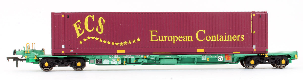 Pre-Owned Intermodal Bogie Wagon With 45ft Swap-Body Containers 'ECS'