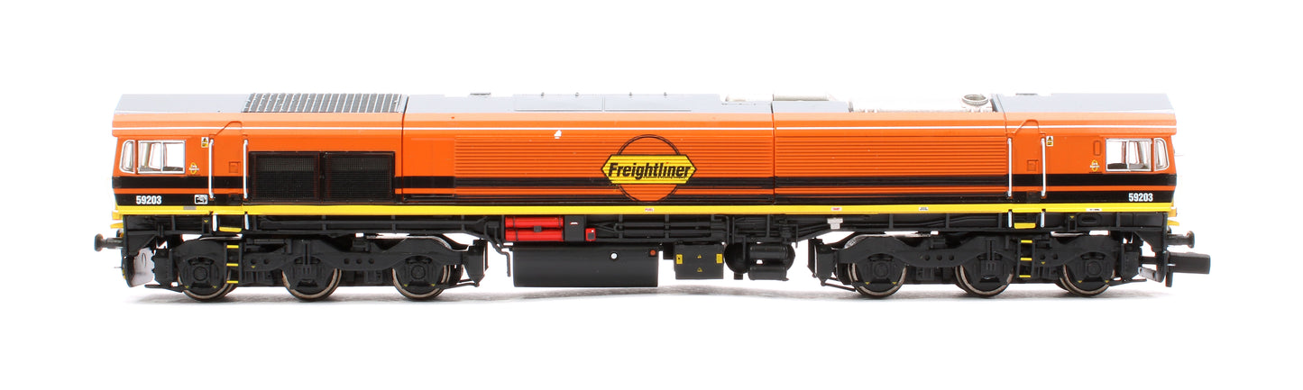 Class 59 59203 Freightliner livery Diesel Locomotive - DCC Sound