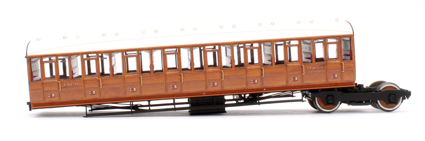 Quad Art Set No. 90A LNER Teak 4 Coach Pack