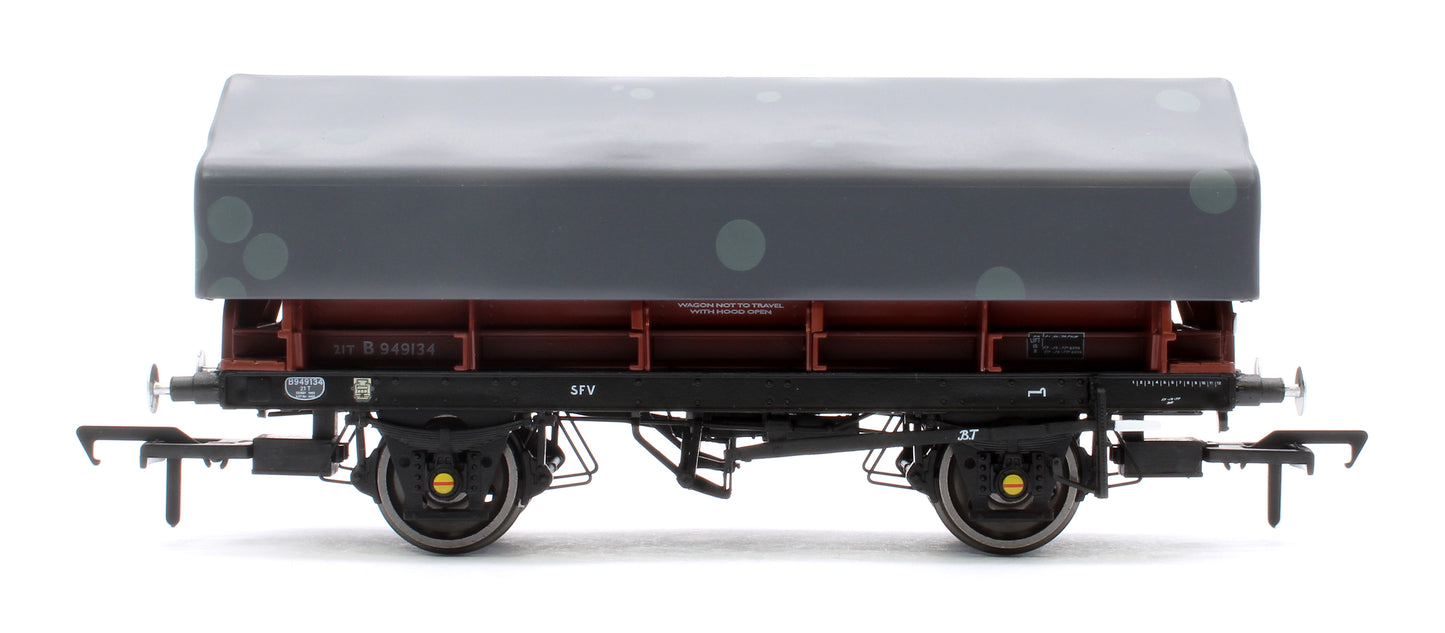 BR Coil A/SFV Steel Wagon TOPS Bauxite - Pack D