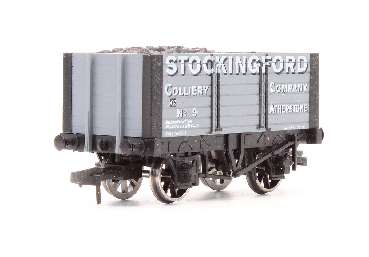 Pre-Owned 7 Plank Wagon 'Stockingford Colliery' 9ft W/B Chassis