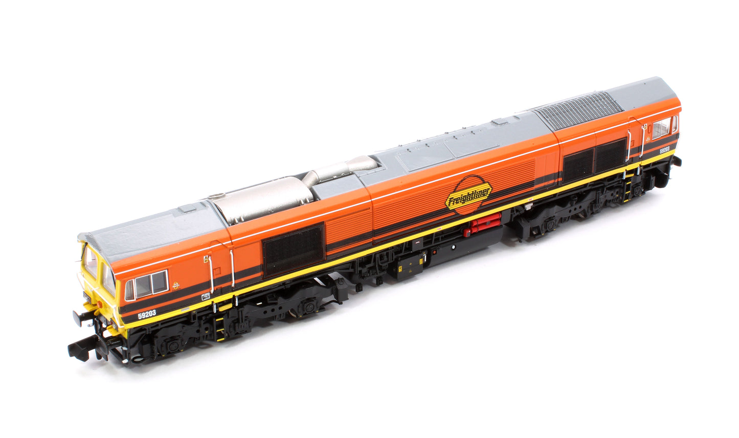 Class 59 59203 Freightliner livery Diesel Locomotive - DCC Sound