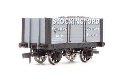 Pre-Owned 7 Plank Wagon 'Stockingford Colliery' 9ft W/B Chassis