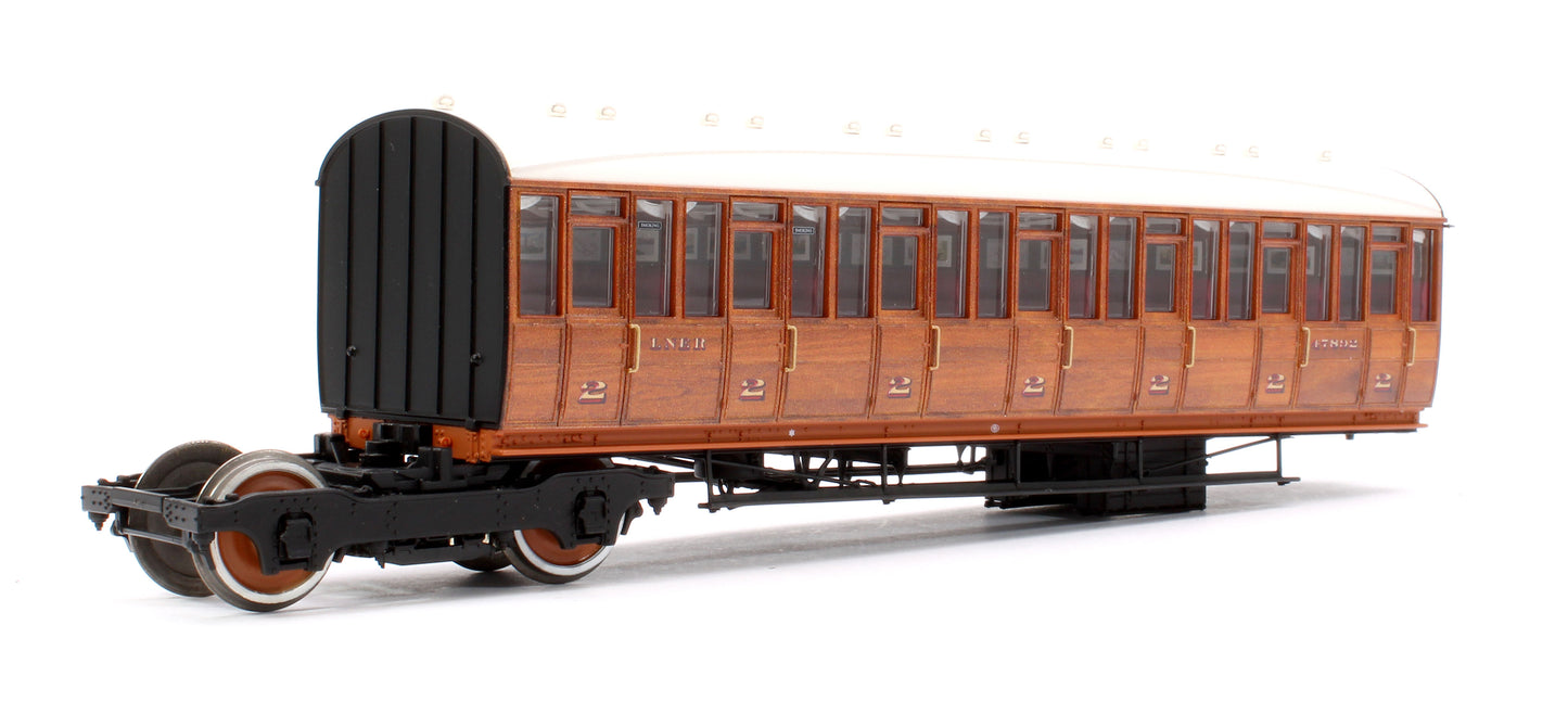Quad Art Set No. 90B LNER Teak 4 Coach Pack