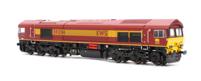 Class 59 59204 EWS Vale of Glamorgan Diesel Locomotive - DCC Sound