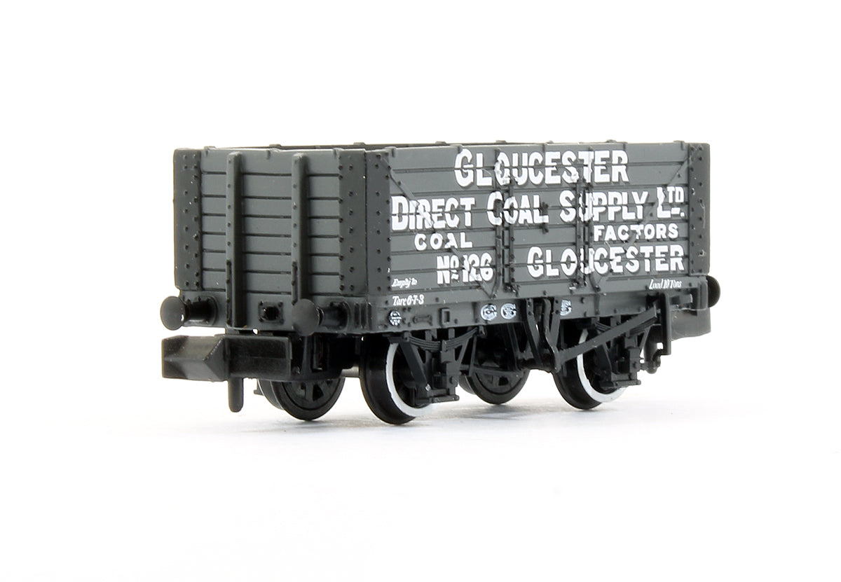 Pre-Owned 377-2022K 7 Plank Fixed End Wagon 'Gloucester Direct Coal Supply Ltd' (Exclusive Edition)