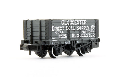 Pre-Owned 377-2022K 7 Plank Fixed End Wagon 'Gloucester Direct Coal Supply Ltd' (Exclusive Edition)