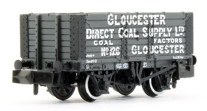 7 Plank Wagon Fixed End ‘Gloucester Direct Coal Supply Ltd.’ Grey No.126