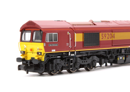 Class 59 59204 EWS Vale of Glamorgan Diesel Locomotive - DCC Sound