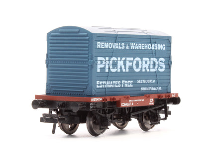 Pre-Owned 4F-037-102 Pickfords Conflat & Container 'B734734'