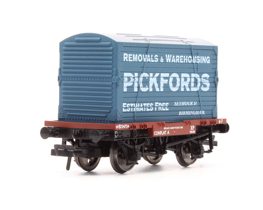 Pre-Owned 4F-037-102 Pickfords Conflat & Container 'B734734'