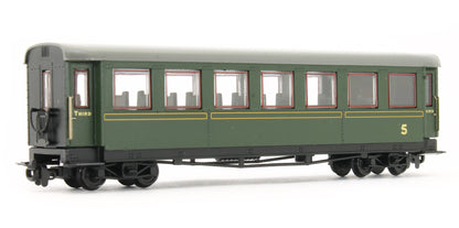 Pre-Owned Steel Bodied Third Bogie Coach Lined Green