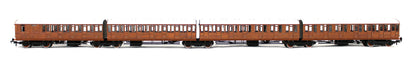 Quad Art Set No. 90B LNER Teak 4 Coach Pack