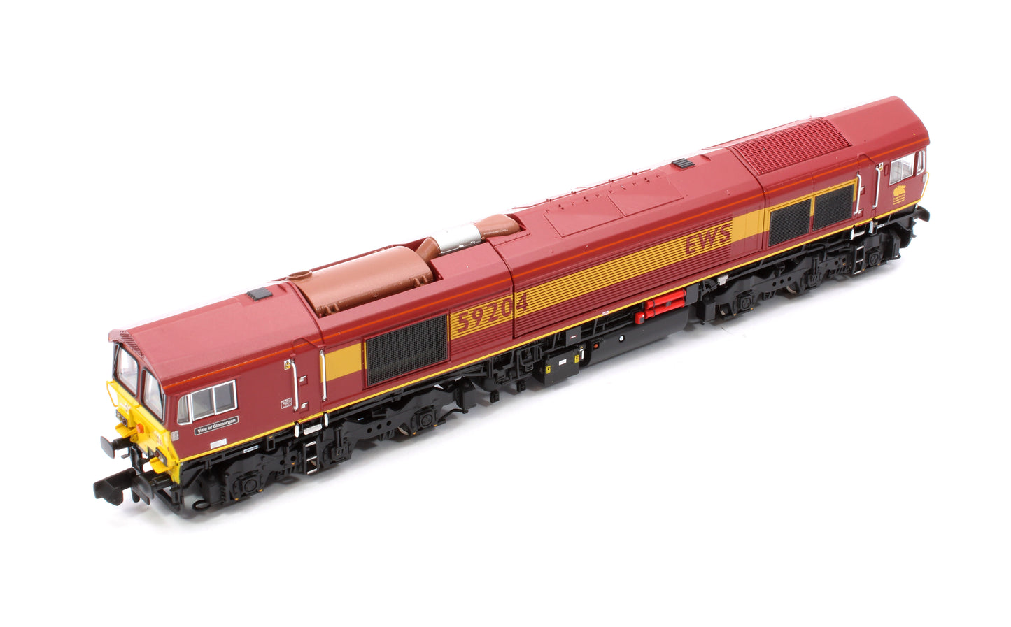 Class 59 59204 EWS Vale of Glamorgan Diesel Locomotive - DCC Sound