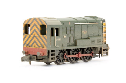 Pre-Owned Class 08 'D4192' BR Green Late Crest Diesel Shunter Locomotive - Weathered