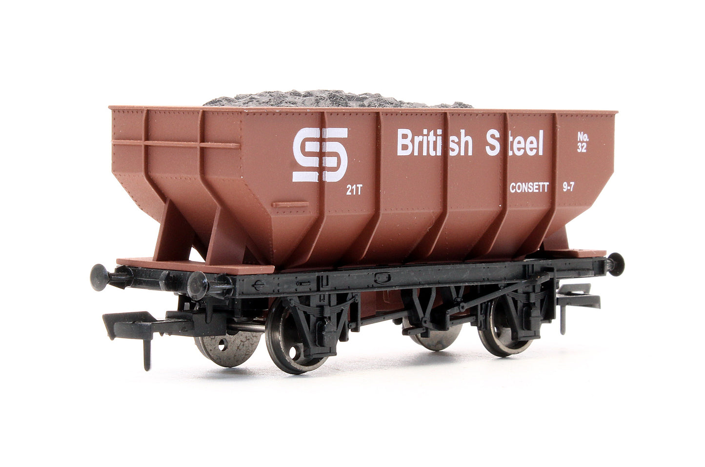4F-034-100 Pre-Owned British Steel 21T Hopper Wagon No.32