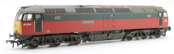 Pre-Owned Class 47 47375 Parcels Red & Grey 'Sir Rowland Hill' Diesel Locomotive - Weathered - DCC