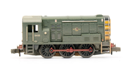 Pre-Owned Class 08 'D4192' BR Green Late Crest Diesel Shunter Locomotive - Weathered