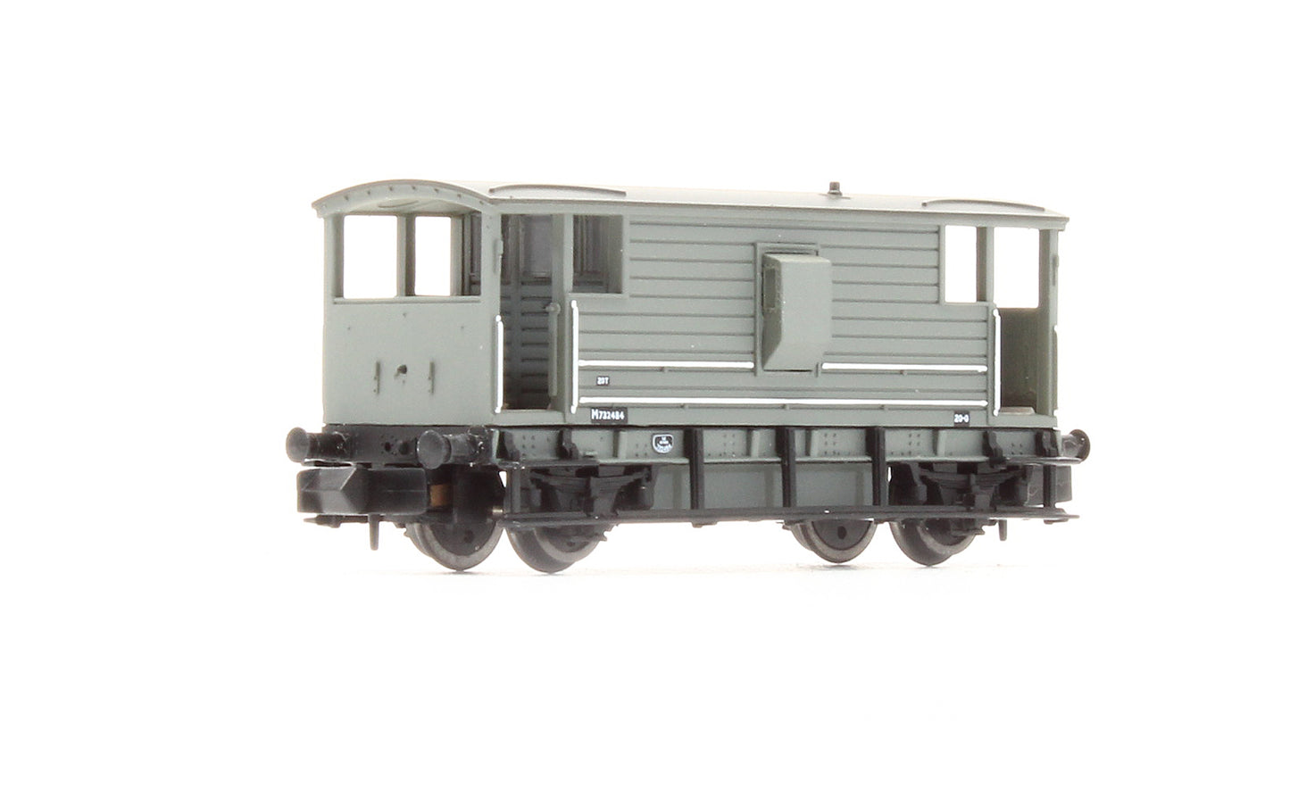 377-301B Pre-Owned 20T EX-LMS Brake Van BR Grey