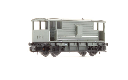 377-301B Pre-Owned 20T EX-LMS Brake Van BR Grey