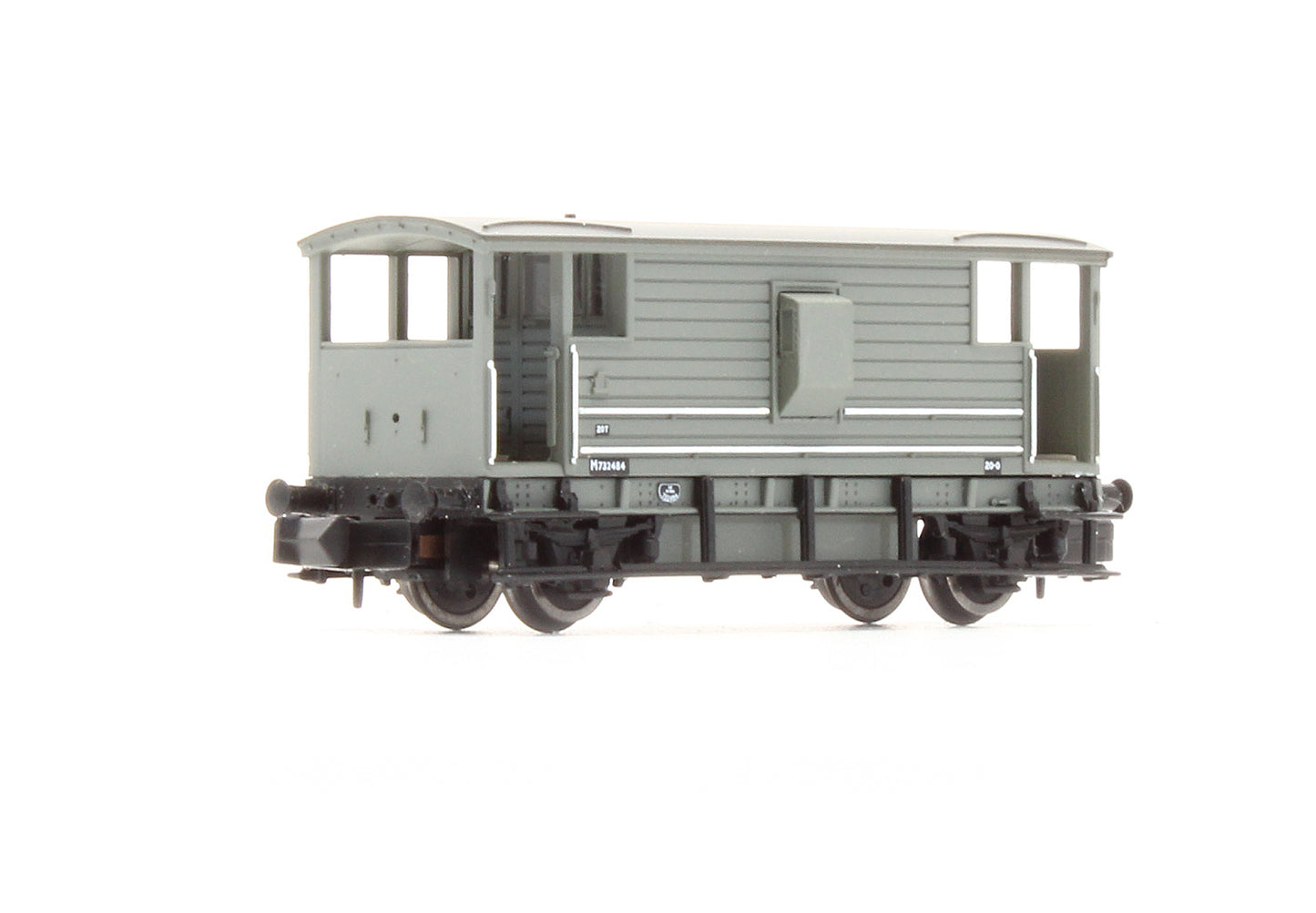 377-301B Pre-Owned 20T EX-LMS Brake Van BR Grey
