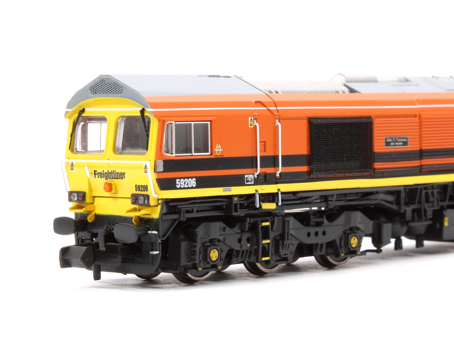 Class 59 59206 Freightliner livery John F Yeoman Diesel Locomotive - DCC Sound