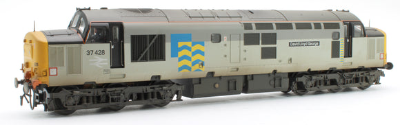 Pre-Owned Class 37/4 37428 Railfreight Petroleum 'David Lloyd George' Diesel Locomotive - Weathered - DCC Fitted